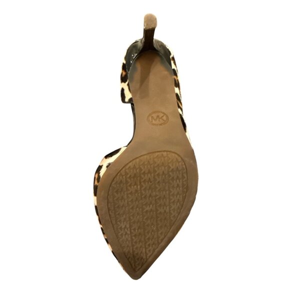 Michael Michael Kors Clara Haircalf Heels Size 8M, Pre-Owned Good Condition - Picture 6 of 8